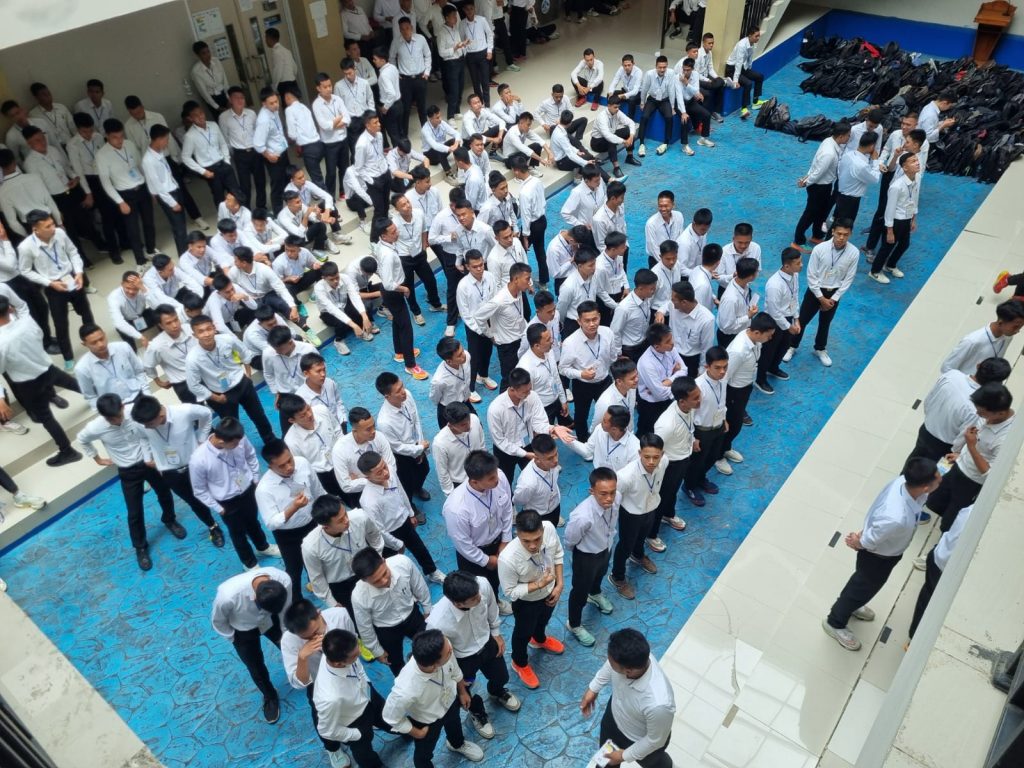 Pendaftaran peserta Tes CAT Polda Sumsel di UIN Raden Fatah Palembang